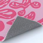 Pink Dripping Smiley Rug Gallery Image 4