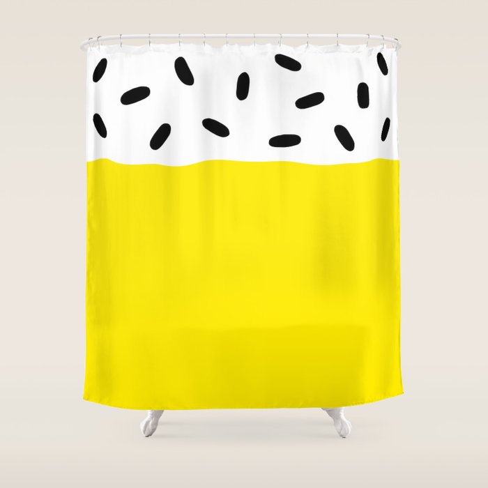 Sunshine Sprinkles Shower Curtain Gallery Image 1