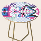 MB2 Tribal geometric Side Table Gallery Image 2