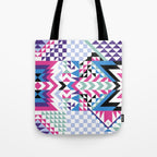 MB2 Tribal geometric Tote Bag Gallery Image 1