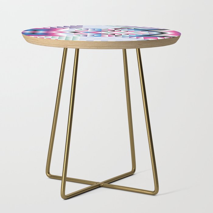 MB2 Tribal geometric Side Table Gallery Image 1
