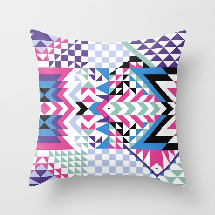 MB2 Tribal geometric Throw Pillow Gallery Image 6