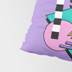 Memphis pattern 103 - 80s / 90s Retro Pillow Sham Gallery Image 4