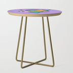 Memphis pattern 103 - 80s / 90s Retro Side Table Gallery Image 1