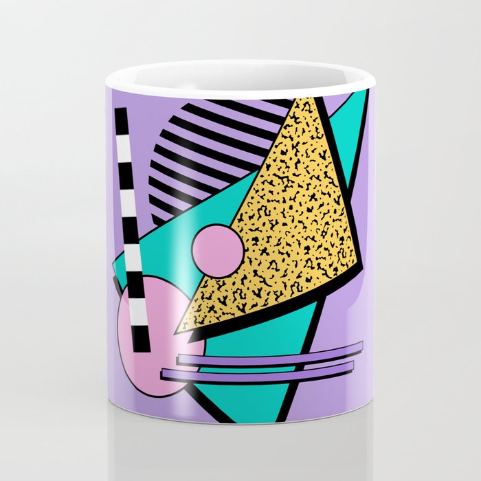 Memphis pattern 103 - 80s / 90s Retro Coffee Mug Gallery Image 4
