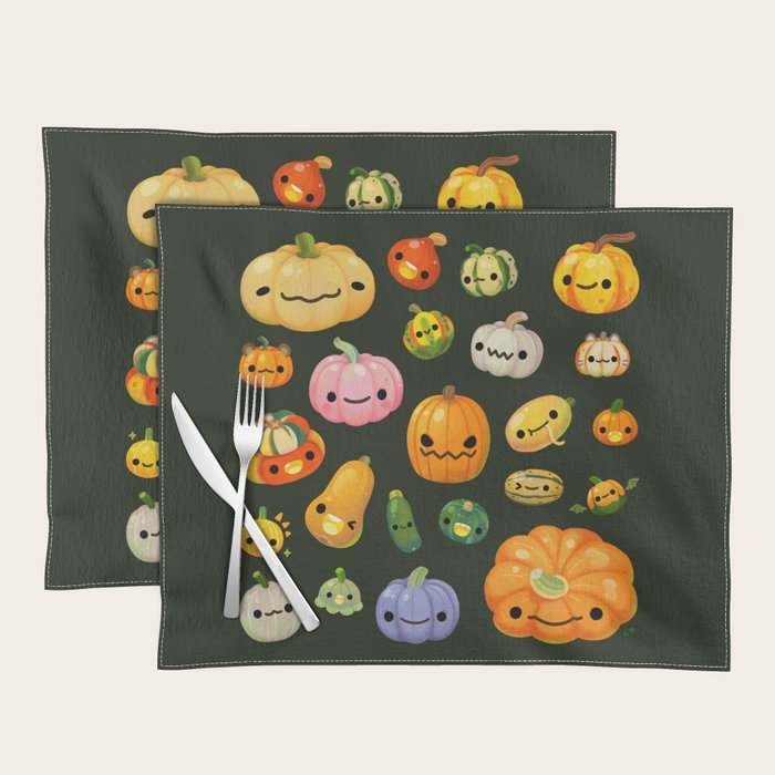 Pumpkin and squash Placemat Gallery Image 1
