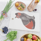 Cat Wrestler Cutting Board Gallery Image 2
