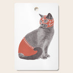 Cat Wrestler Cutting Board Gallery Image 1