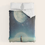 Somewhere between Sometime & Eternity Duvet Cover Gallery Image 6
