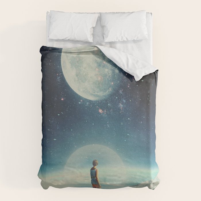 Somewhere between Sometime & Eternity Duvet Cover Gallery Image 6