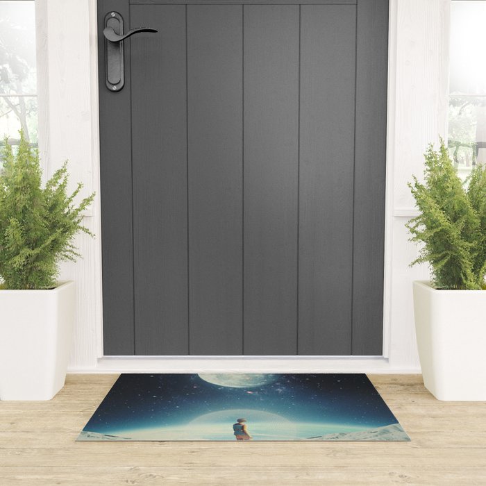 Somewhere between Sometime & Eternity Welcome Mat Gallery Image 3
