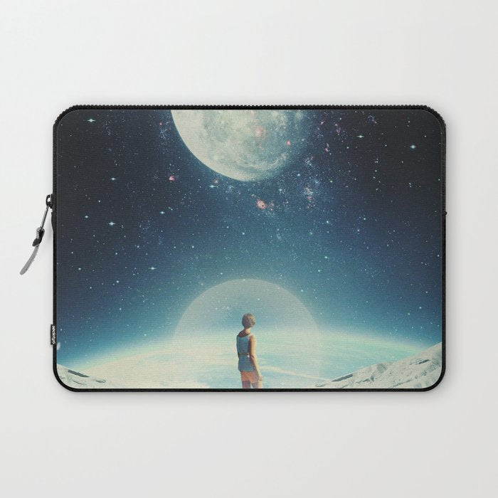 Somewhere between Sometime & Eternity Laptop Sleeve Gallery Image 1