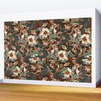 Vintage Night Garden Wall Mural Gallery Image 2