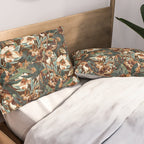 Vintage Night Garden Pillow Sham Gallery Image 2