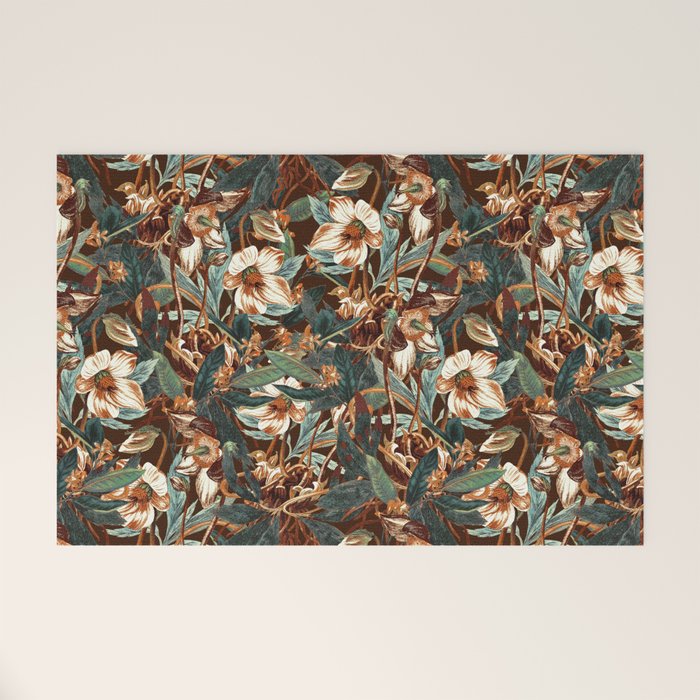 Vintage Night Garden Welcome Mat Gallery Image 1