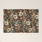 Vintage Night Garden Welcome Mat Gallery Image 1