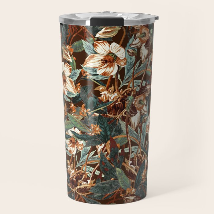 Vintage Night Garden Travel Mug Gallery Image 1