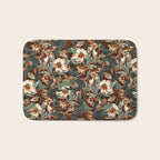 Vintage Night Garden Bath Mat Gallery Image 1