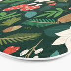 Woodland Holiday Botanicals Bath Mat Gallery Image 3