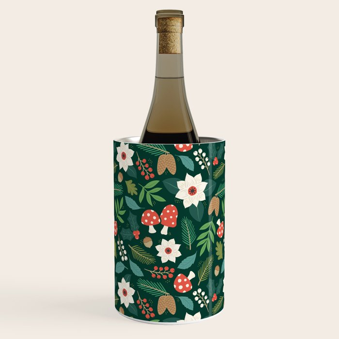Woodland Holiday Botanicals Wine Chiller Gallery Image 1