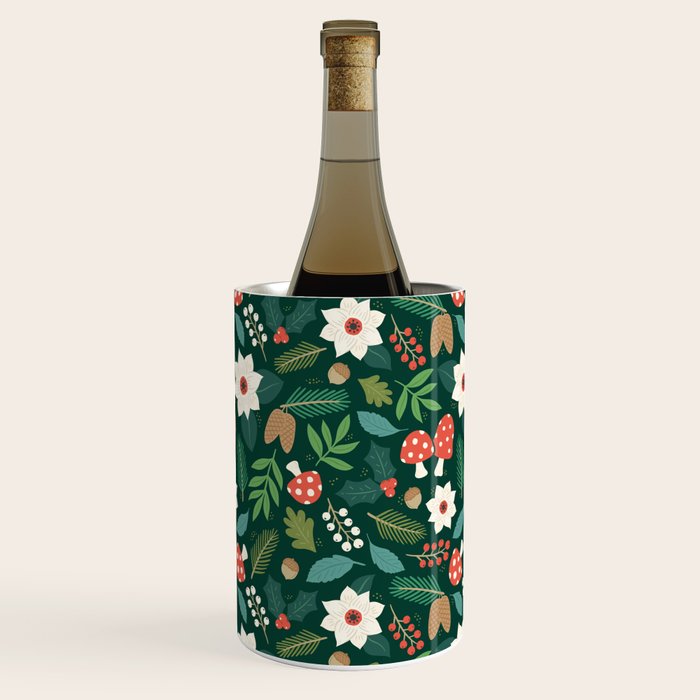Woodland Holiday Botanicals Wine Chiller Gallery Image 3