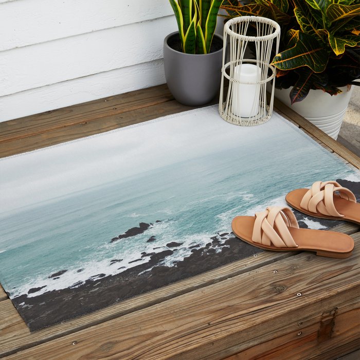 Rocky Shore Outdoor Rug Gallery Image 2
