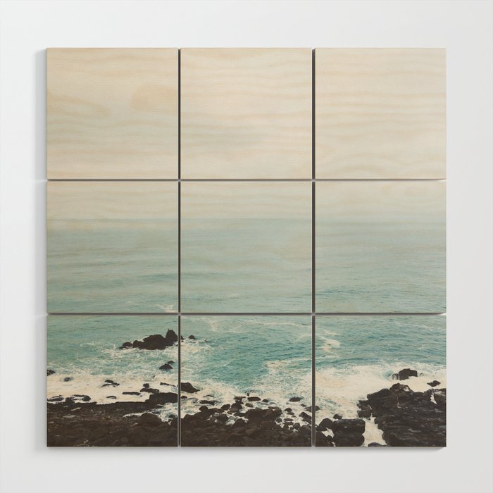 Rocky Shore Wood Wall Art Gallery Image 1