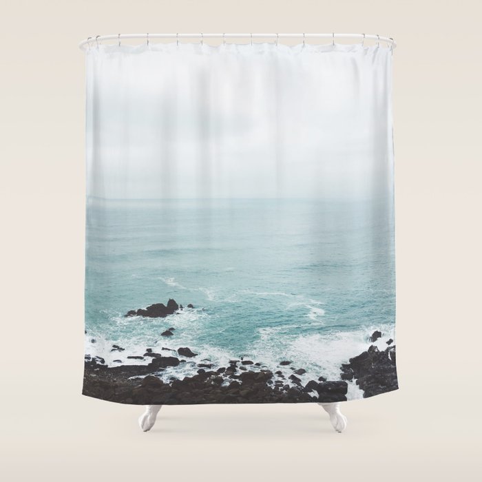 Rocky Shore Shower Curtain Gallery Image 1
