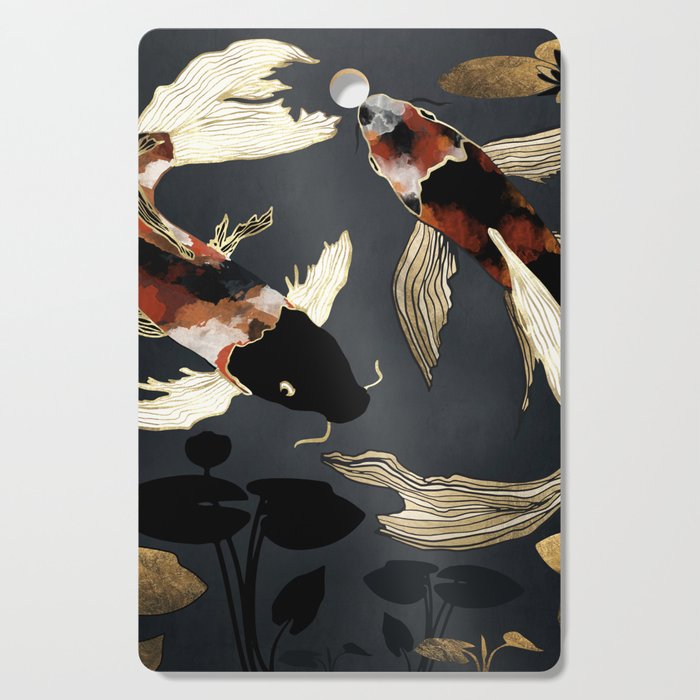Metallic Koi IV Cutting Board Gallery Image 1