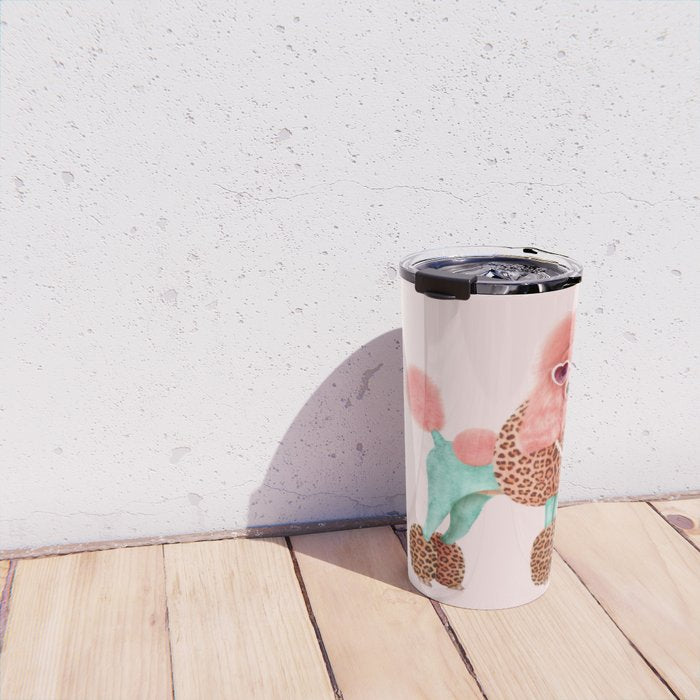 FUNKY POODLE Travel Mug Gallery Image 4