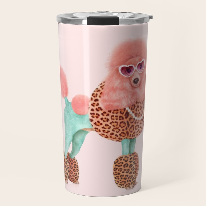 FUNKY POODLE Travel Mug Gallery Image 1