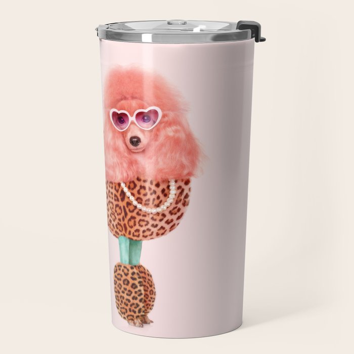 FUNKY POODLE Travel Mug Gallery Image 2