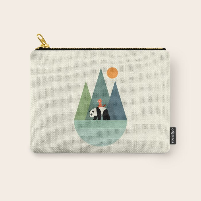 Panda Journey Carry All Pouch Gallery Image 1