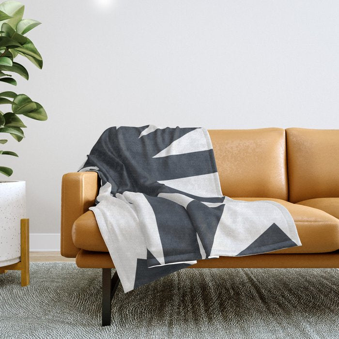 Spring (White) Throw Blanket Gallery Image 1