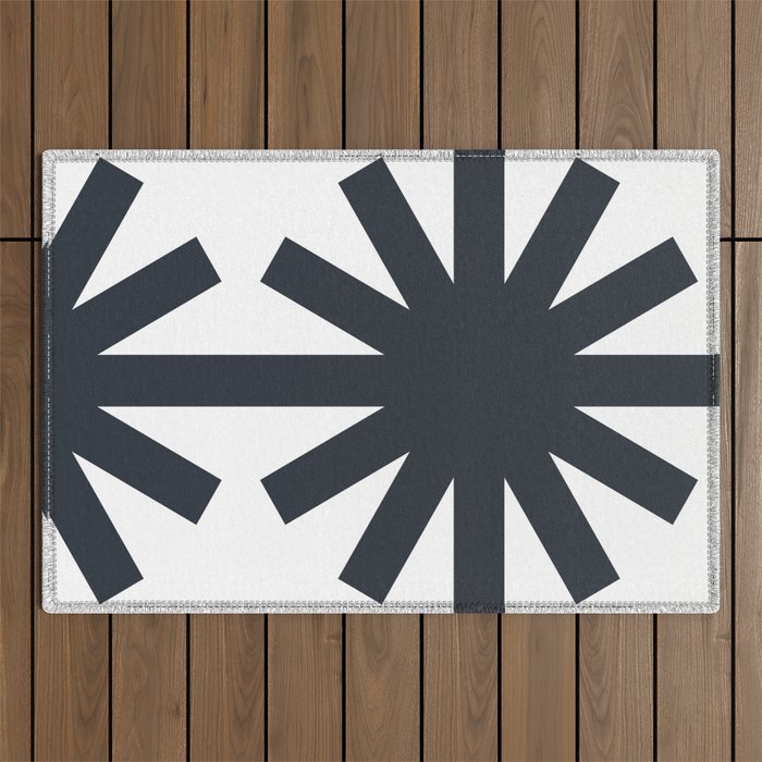 Spring (White) Outdoor Rug Gallery Image 1
