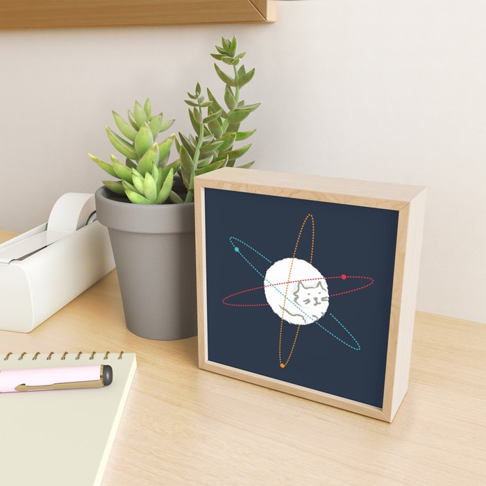 Cat-ion Mini Art Print Gallery Image 2