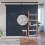 Cat-ion Wall Mural Gallery Image 1