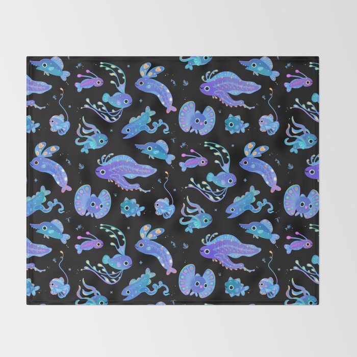 Baby fish Throw Blanket Gallery Image 2