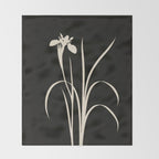 Little Flower 3 Throw Blanket Gallery Image 2