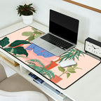Reading with The Plants Desk Mat Gallery Image 2