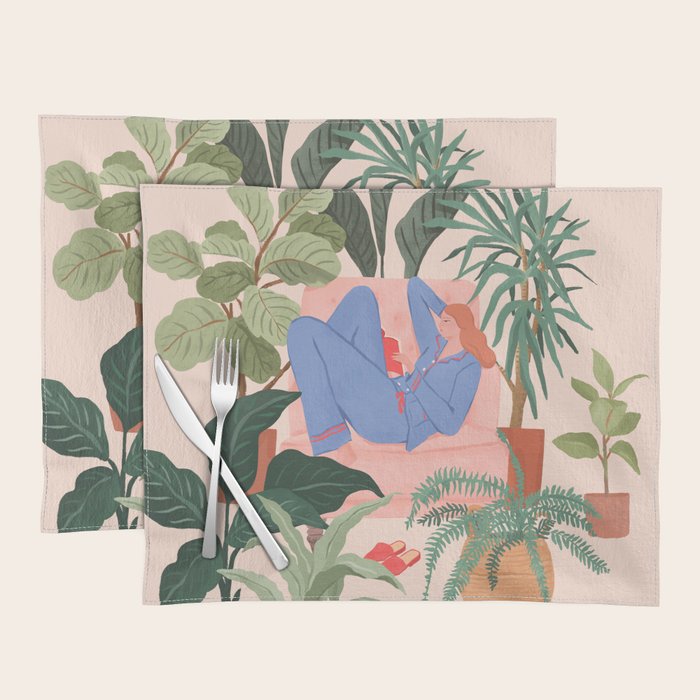 Reading with The Plants Placemat Gallery Image 1