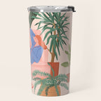 Reading with The Plants Travel Mug Gallery Image 2