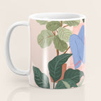 Reading with The Plants Coffee Mug Gallery Image 3