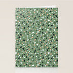 Terrazzo flooring seamless pattern with colorful marble rocks Stationery Card Gallery Image 2