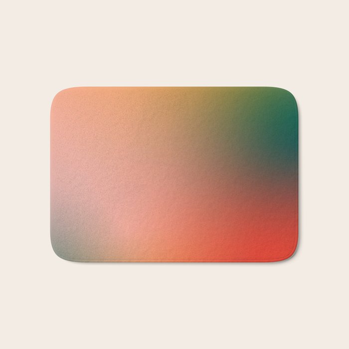 16 Burning Romance Ombre Gradient by Valourine 240816 Bath Mat Gallery Image 1