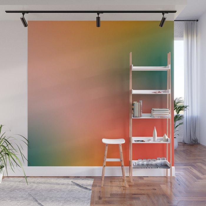 16 Burning Romance Ombre Gradient by Valourine 240816 Wall Mural Gallery Image 1
