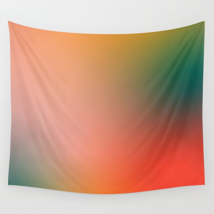 16 Burning Romance Ombre Gradient by Valourine 240816 Wall Tapestry Gallery Image 4