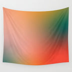 16 Burning Romance Ombre Gradient by Valourine 240816 Wall Tapestry Gallery Image 4