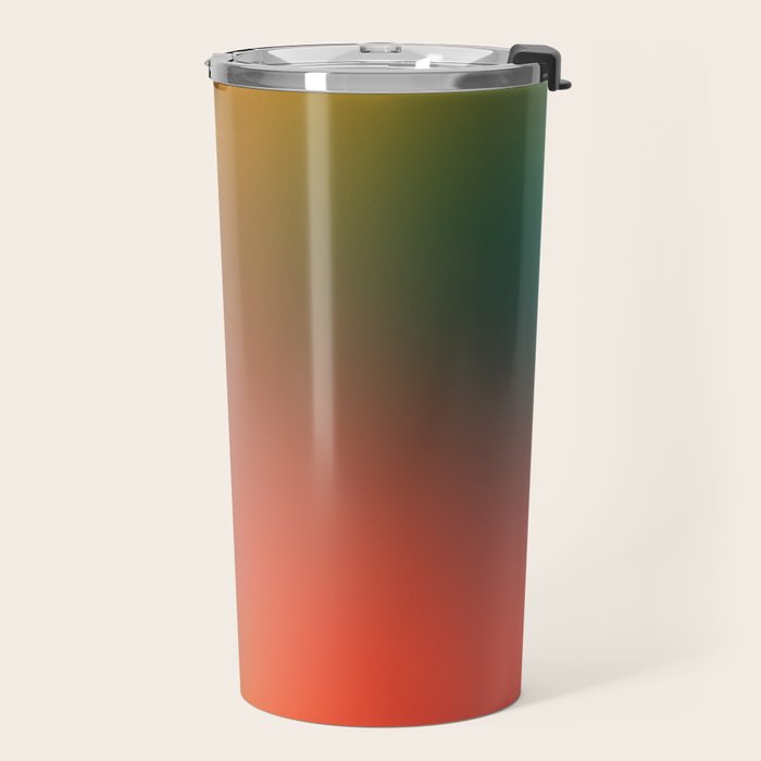 16 Burning Romance Ombre Gradient by Valourine 240816 Travel Mug Gallery Image 2