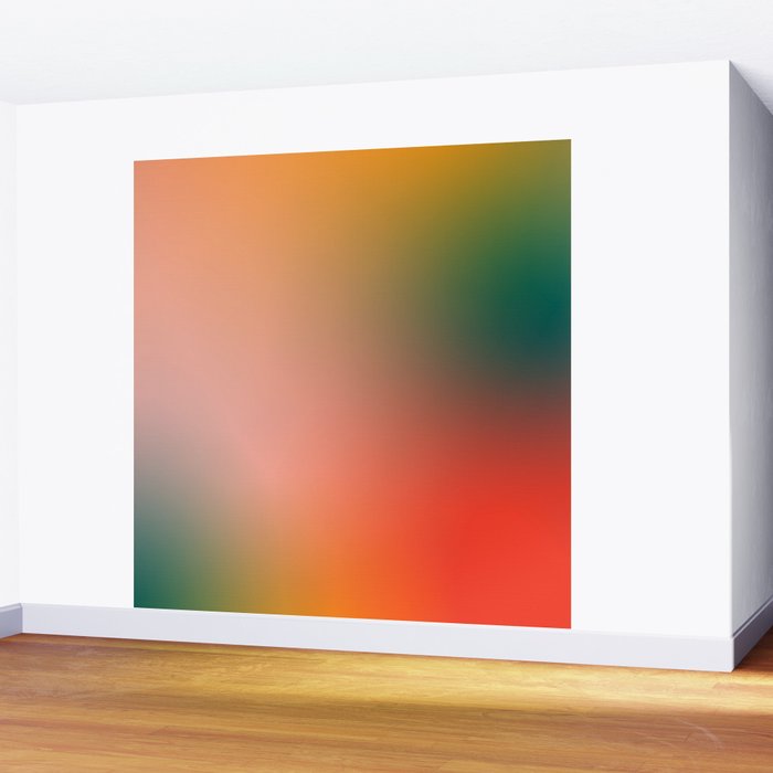 16 Burning Romance Ombre Gradient by Valourine 240816 Wall Mural Gallery Image 2